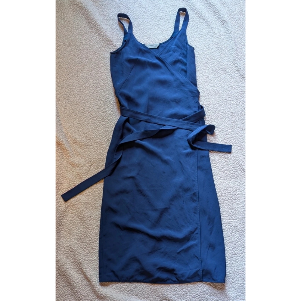 Everlane The Japanese GoWeave Tank wrap dress